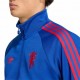 ADIDAS Originals Pantaloni Allenamento Calcio Manchester Poly Blu Rosso Uomo
