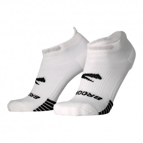 Brooks Calze Running Ghost Lite No Show 2 Pack Bianco