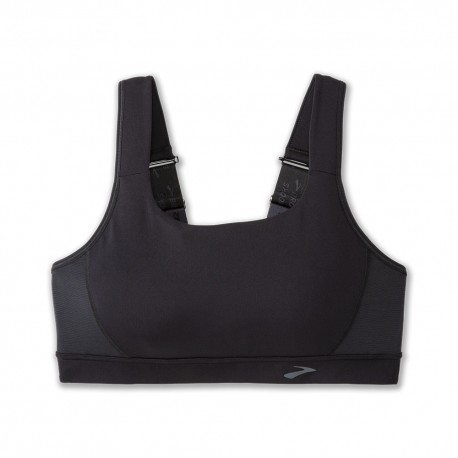 Brooks Reggiseno Sportivo Convertible 2.0 Sports Nero Donna