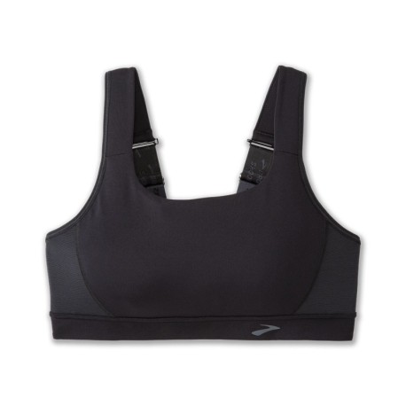 Brooks Reggiseno Sportivo Convertible 2.0 Sports Nero Donna