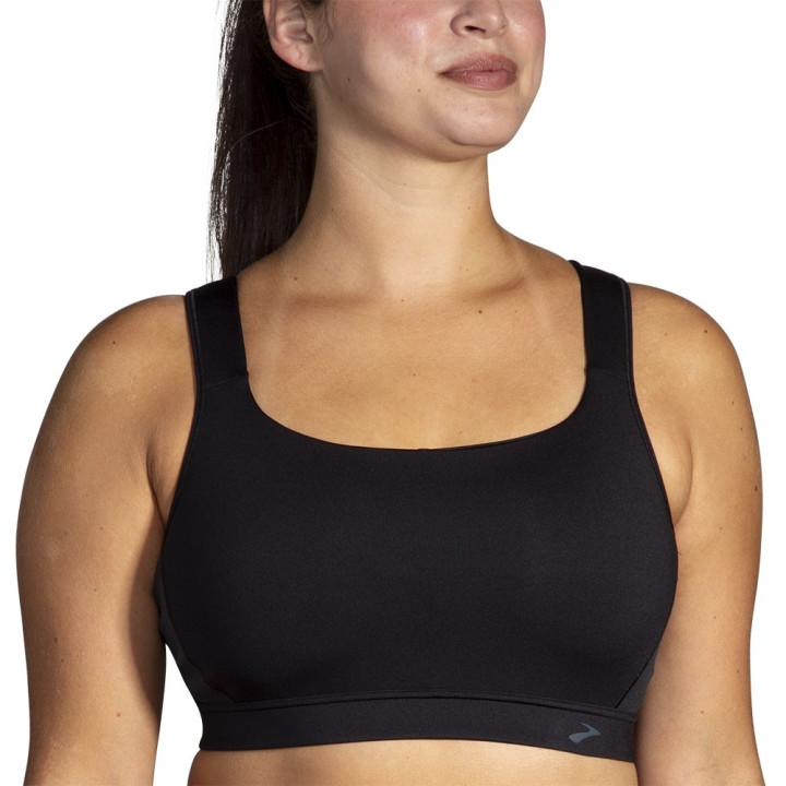 Brooks Reggiseno Sportivo Convertible 2.0 Sports Nero Donna