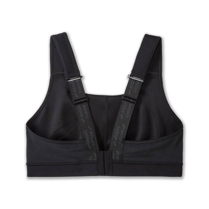 Brooks Reggiseno Sportivo Convertible 2.0 Sports Nero Donna
