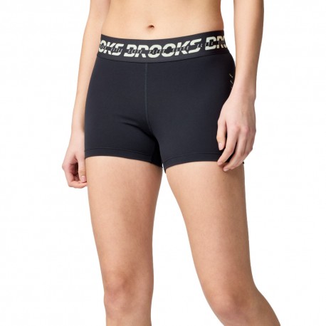 Brooks Pantaloncini Running Pro Elite 3 Nero Luminary Donna