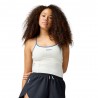 Brooks Canotta Running Movement Built-In Bra Ivory Abyss Blu Donna