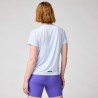 Brooks T-shirt Running Dash Sleeve Halogen Blu Donna