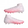 ADIDAS F50 Sparkfusion Pro Fg Ag Rosa Bianco - Scarpe Da Calcio Donna