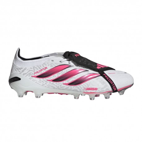 ADIDAS Predator Elite Ft Ag Bianco Rosso - Scarpe Da Calcio Uomo