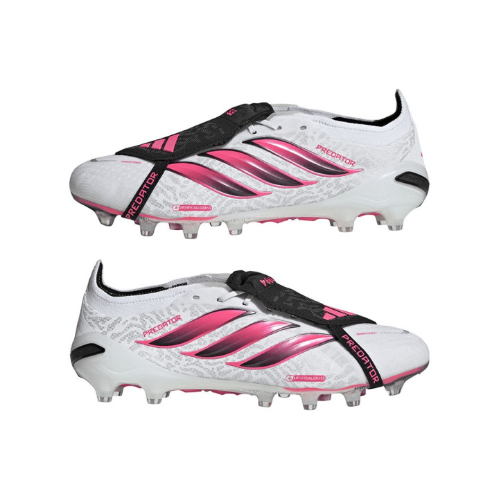 ADIDAS Predator Elite Ft Ag Bianco Rosso - Scarpe Da Calcio Uomo