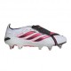 ADIDAS Predator Elite Ll Sg Bianco Rosso - Scarpe Da Calcio Uomo
