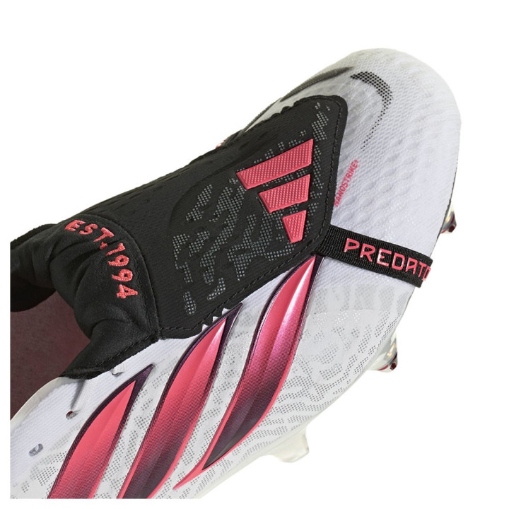 ADIDAS Predator Elite Ll Sg Bianco Rosso - Scarpe Da Calcio Uomo