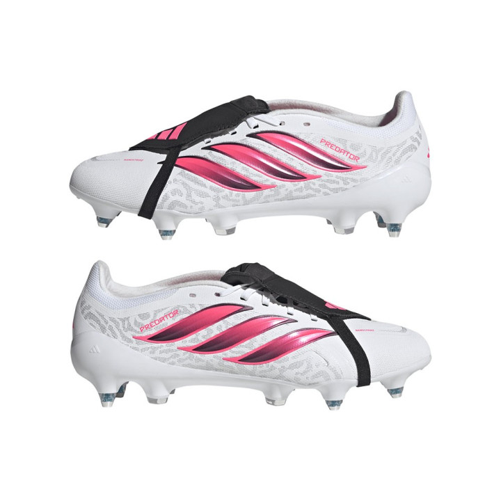 ADIDAS Predator League Ft Sg Bianco Rosso - Scarpe Da Calcio Uomo