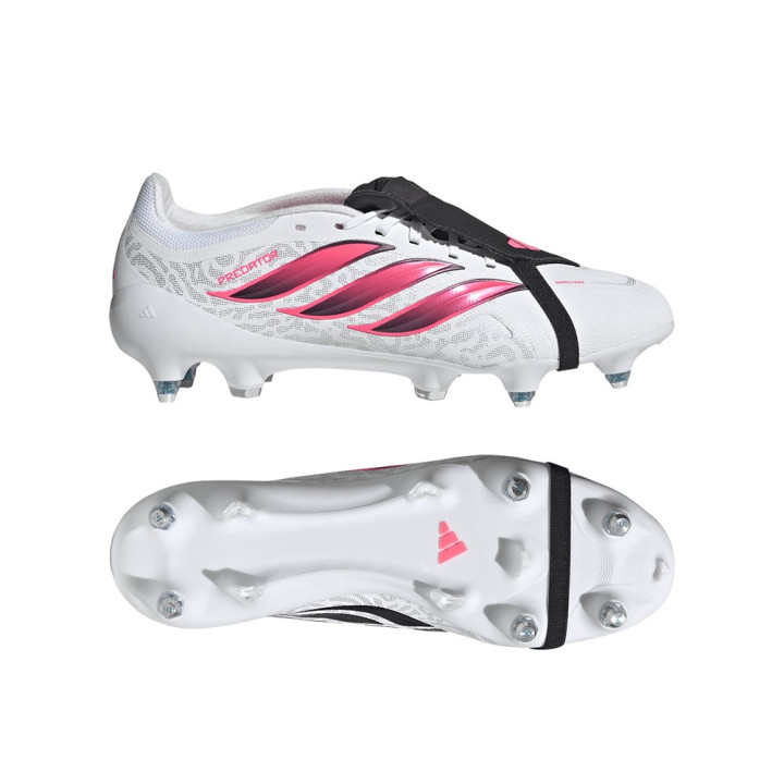 ADIDAS Predator League Ft Sg Bianco Rosso - Scarpe Da Calcio Uomo