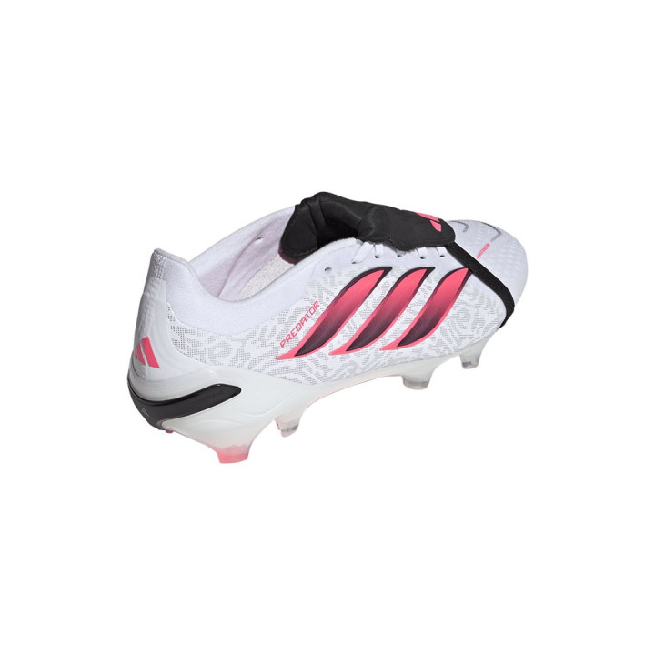 ADIDAS Predator Pro Ft Fg Bianco Rosso - Scarpe Da Calcio Uomo