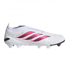 ADIDAS Predator League Ft Fg Bianco Rosso - Scarpe Da Calcio Uomo