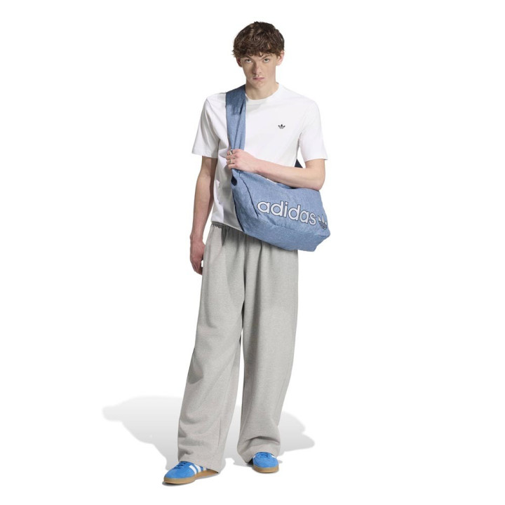 ADIDAS Originals T-Shirt Logo Piccolo Bianco Uomo