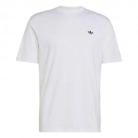 ADIDAS Originals T-Shirt Logo Piccolo Bianco Uomo