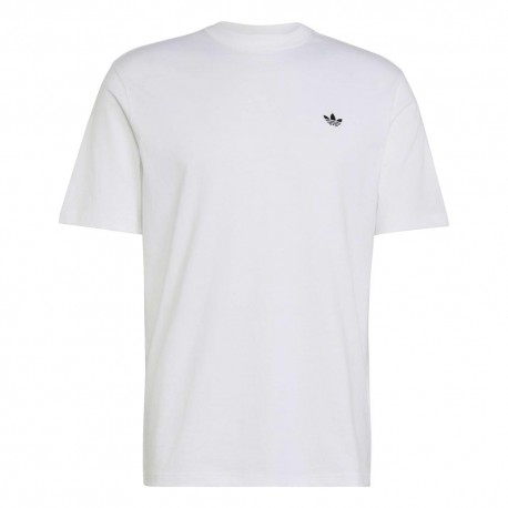 ADIDAS Originals T-Shirt Logo Piccolo Bianco Uomo