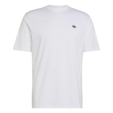 ADIDAS Originals T-Shirt Logo Piccolo Bianco Uomo