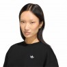 ADIDAS Originals Felpa Girocollo Logo Nero Donna