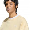 ADIDAS Originals Felpa Girocollo Logo Bianco Donna