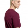 ADIDAS Originals T-Shirt Logo Piccolo Bordeaux Uomo