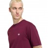 ADIDAS Originals T-Shirt Logo Piccolo Bordeaux Uomo