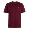 ADIDAS Originals T-Shirt Logo Piccolo Bordeaux Uomo