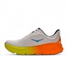 Hoka Bondi 9 Bianco Neon Tangerine - Scarpe Running Uomo