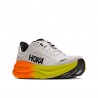 Hoka Bondi 9 Bianco Neon Tangerine - Scarpe Running Uomo
