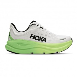 Hoka Bondi 9 Bianco Tart Apple - Scarpe Running Donna
