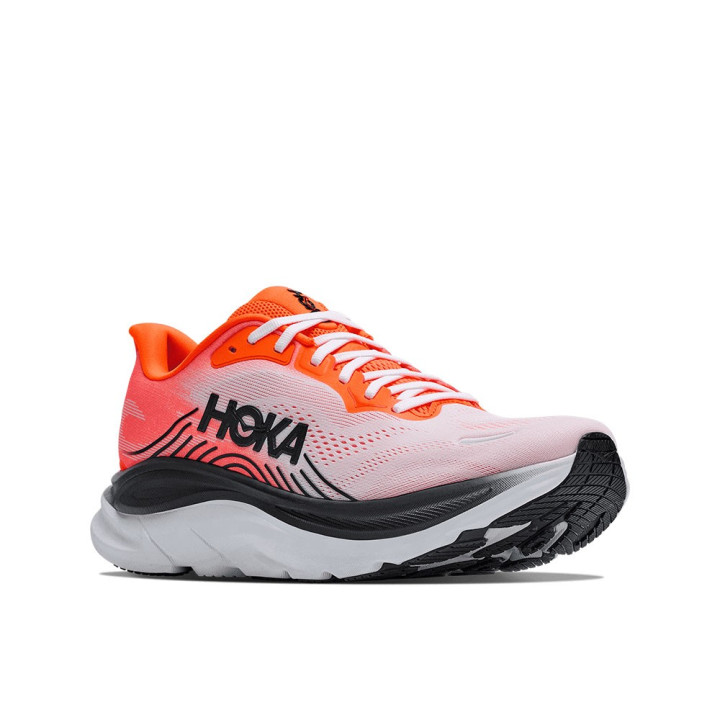 Hoka Clifton 11 Neon Tangerine Frost - Scarpe Running Uomo