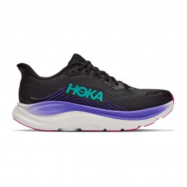 Hoka Clifton 11 Nero Neon Nebula - Scarpe Running Donna