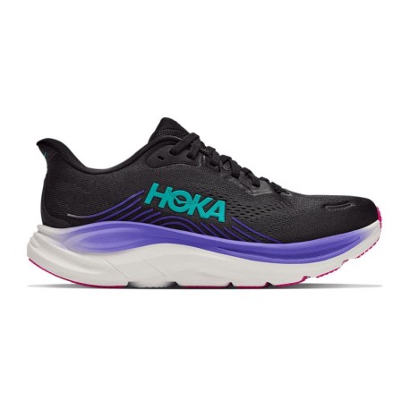 Hoka Clifton 11 Nero Neon Nebula - Scarpe Running Donna