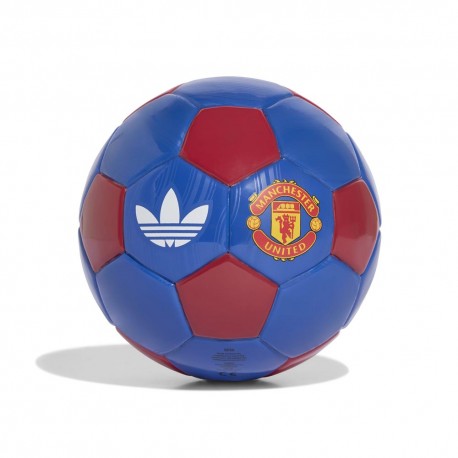ADIDAS Originals Mini Palla Mufc Away 26 27 Blu Rosso