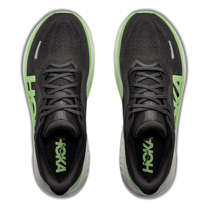 Hoka Clifton Pro Carbon Nero Tart Apple - Scarpe Running Uomo