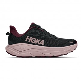 Hoka Challenger 8 Nero Rosa Opal - Scarpe Trail Running Donna