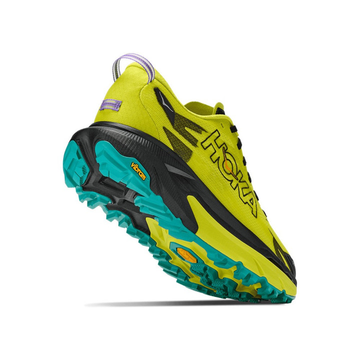 Hoka Mafate 5 Nero Hoka Citrus - Scarpe Trail Running Uomo