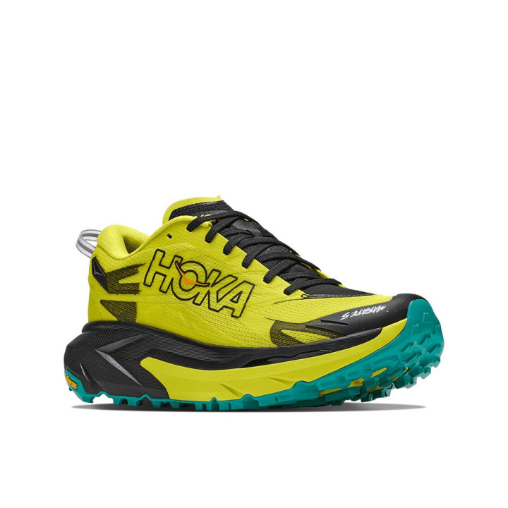 Hoka Mafate 5 Nero Hoka Citrus - Scarpe Trail Running Uomo