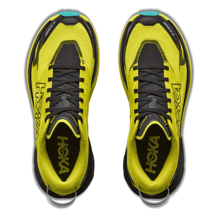 Hoka Mafate 5 Nero Hoka Citrus - Scarpe Trail Running Uomo