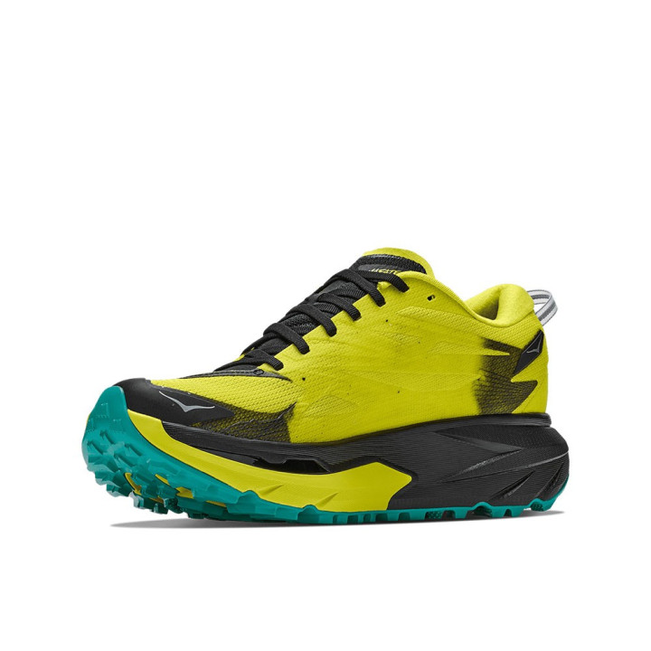 Hoka Mafate 5 Nero Hoka Citrus - Scarpe Trail Running Uomo