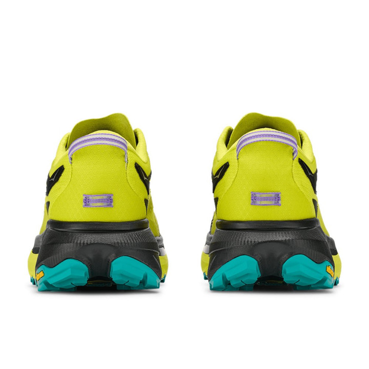 Hoka Mafate 5 Nero Hoka Citrus - Scarpe Trail Running Uomo