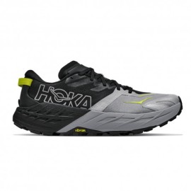 Hoka Speedgoat 7 Nero Stellar Grigio - Scarpe Trail Running Uomo