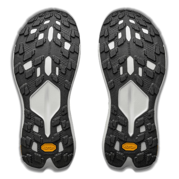 Hoka Tecton X 4 Frost Neon Tangerine - Scarpe Trail Running Uomo