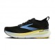 Brooks Glycerin Gts 23 Nero Cyber Giallo - Scarpe Running Uomo