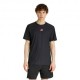 ADIDAS Maglietta Palestra Intensity Nero Uomo