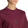 ADIDAS Z.N.E Maglietta Palestra Bordeaux Uomo