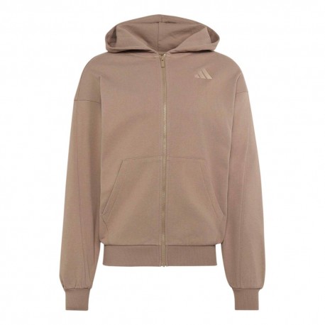 ADIDAS Felpa Palestra Full Zip Kit Moro Uomo