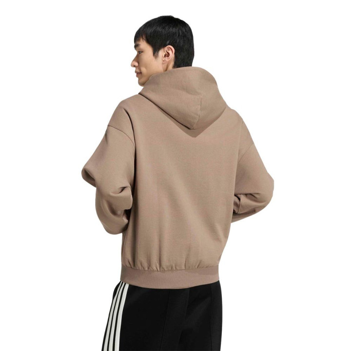 ADIDAS Felpa Palestra Full Zip Kit Moro Uomo