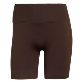 ADIDAS Shorts Sportivi Scrunch Marrone Donna