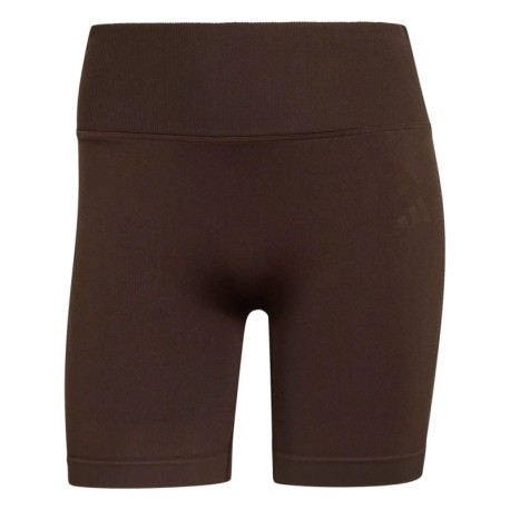 ADIDAS Shorts Sportivi Scrunch Marrone Donna